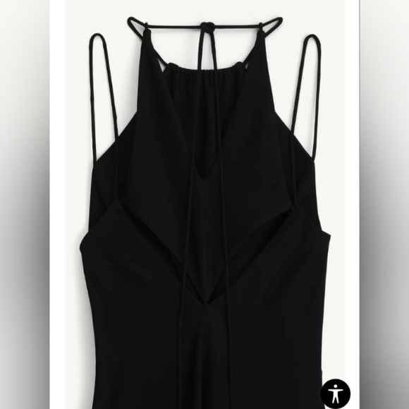 Zara Limited Edition Long Cut Out Dress - Picture 5 of 10